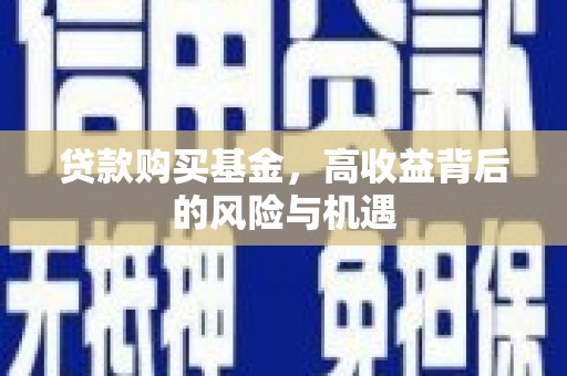 滦县贷款购买基金，高收益背后的风险与机遇