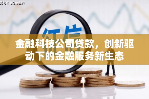 滦县金融科技公司贷款，创新驱动下的金融服务新生态