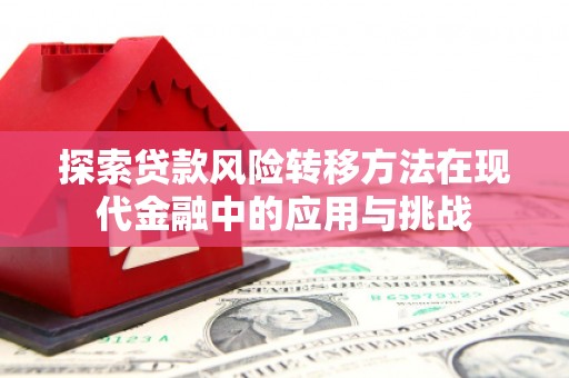 滦县探索贷款风险转移方法在现代金融中的应用与挑战