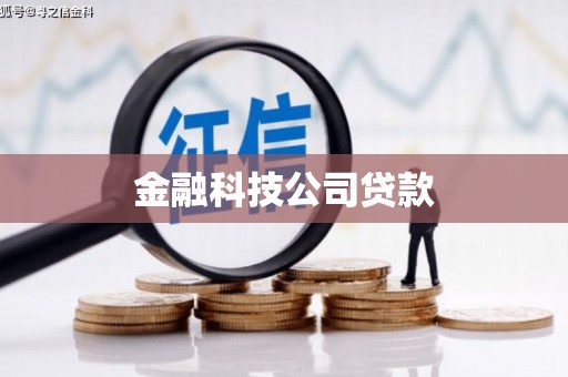 滦县金融科技公司贷款