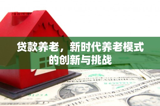 滦县贷款养老，新时代养老模式的创新与挑战