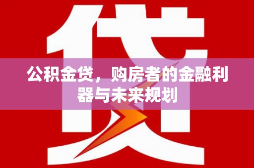 滦县公积金贷，购房者的金融利器与未来规划