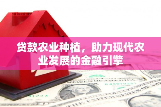 滦县贷款农业种植，助力现代农业发展的金融引擎