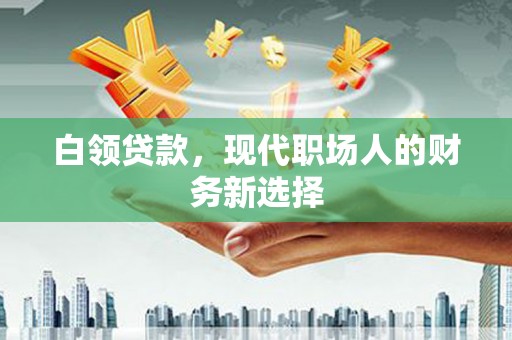 滦县白领贷款，现代职场人的财务新选择