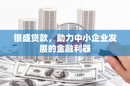 滦县银盛贷款，助力中小企业发展的金融利器