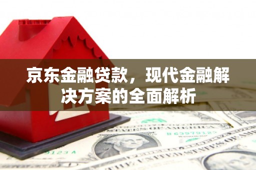 滦县京东金融贷款，现代金融解决方案的全面解析
