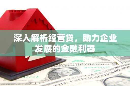 滦县深入解析经营贷，助力企业发展的金融利器