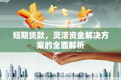 滦县短期贷款，灵活资金解决方案的全面解析