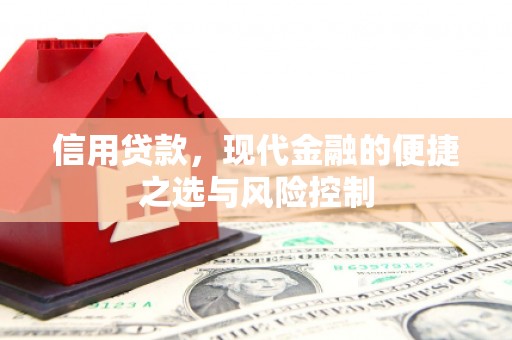 滦县信用贷款，现代金融的便捷之选与风险控制