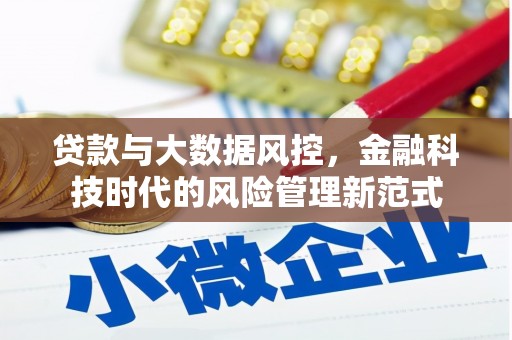 滦县贷款与大数据风控，金融科技时代的风险管理新范式