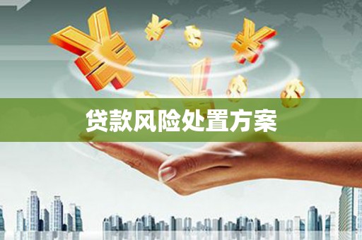 滦县贷款风险处置方案