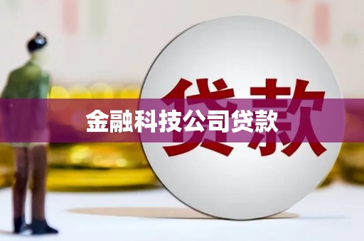 滦县金融科技公司贷款