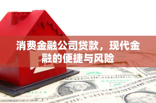 滦县消费金融公司贷款，现代金融的便捷与风险