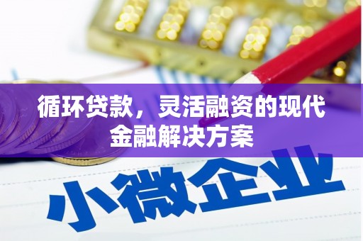 滦县循环贷款，灵活融资的现代金融解决方案