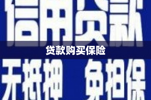 滦县贷款购买保险