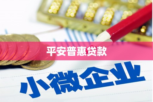滦县平安普惠贷款