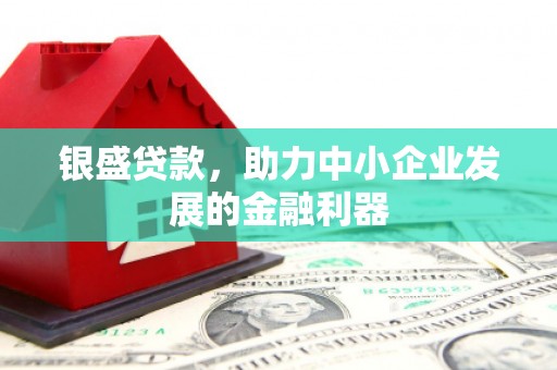 滦县银盛贷款，助力中小企业发展的金融利器