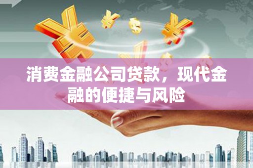 滦县消费金融公司贷款，现代金融的便捷与风险