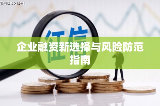 滦县企业融资新选择与风险防范指南